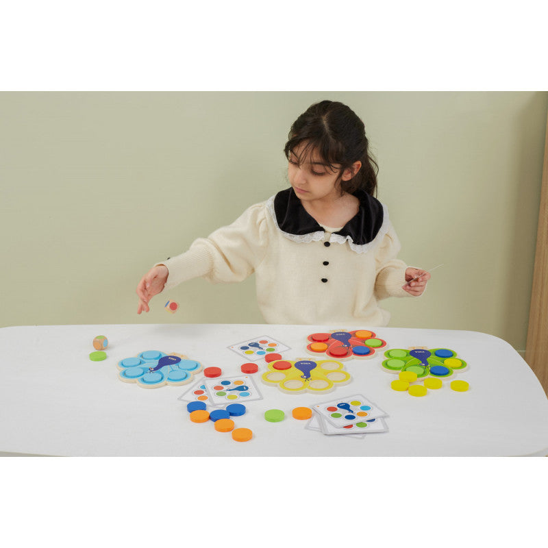 Joc de asociere a culorilor Paunul, VIGA